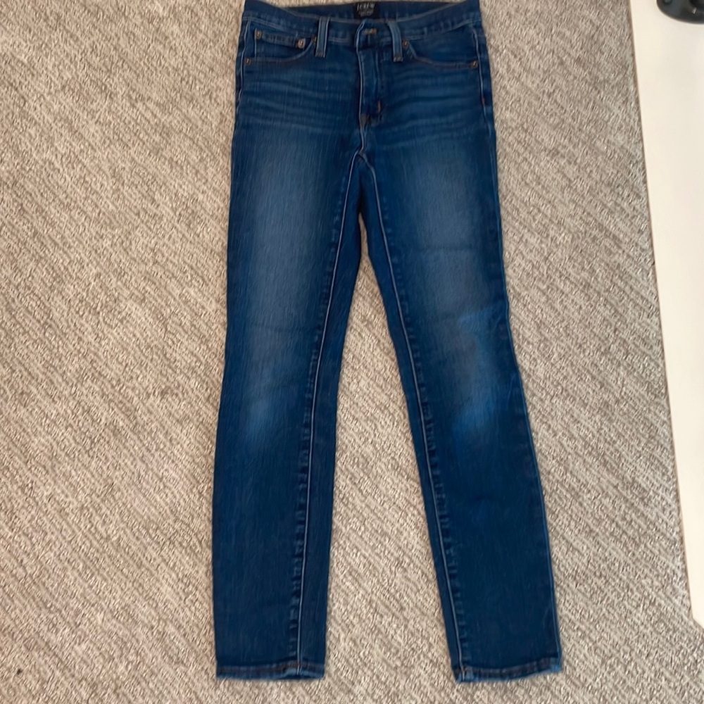 J. Crew dark wash jeans